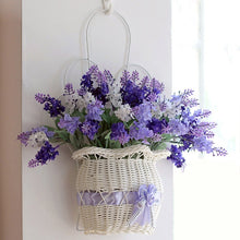 Load image into Gallery viewer, Artificial Flower hanging basket of flowers
