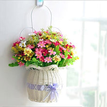 Load image into Gallery viewer, Artificial Flower hanging basket of flowers
